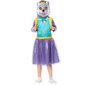 Purple - Front - Paw Patrol Girls Everest Costume