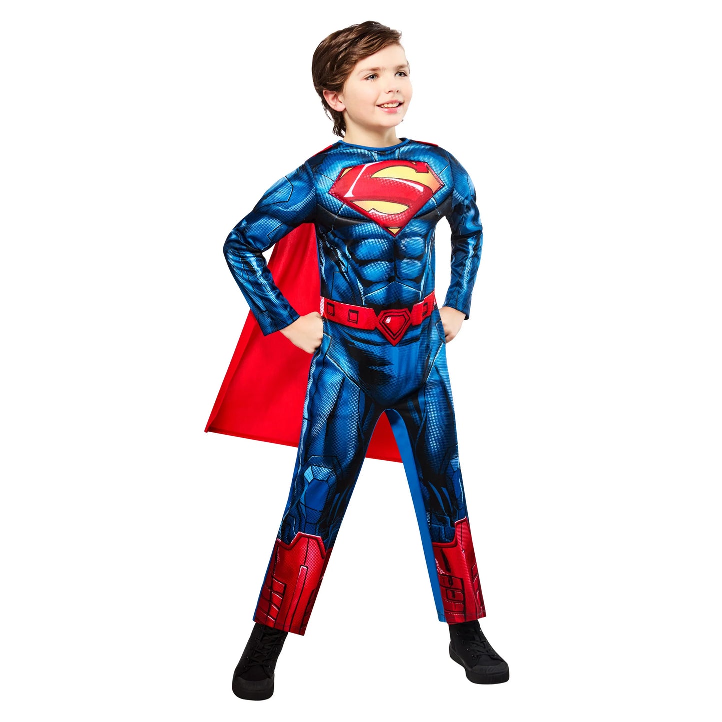 Blue-Red - Pack Shot - Superman Boys Costume