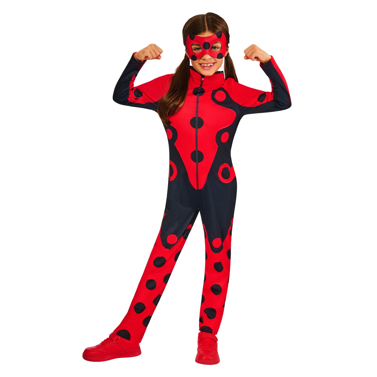 Red - Lifestyle - Miraculous Lady Bug Girls Costume Set