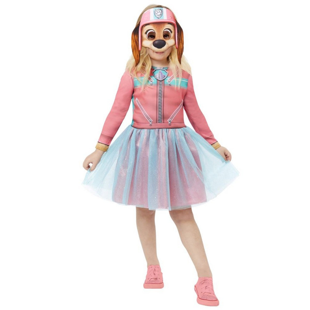 Light Pink - Front - Paw Patrol Girls Liberty Costume Set