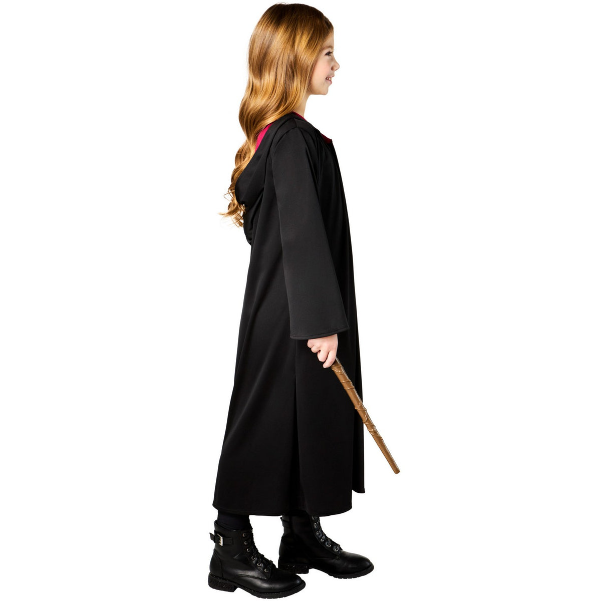 Black - Side - Harry Potter Girls Hermione Costume Set