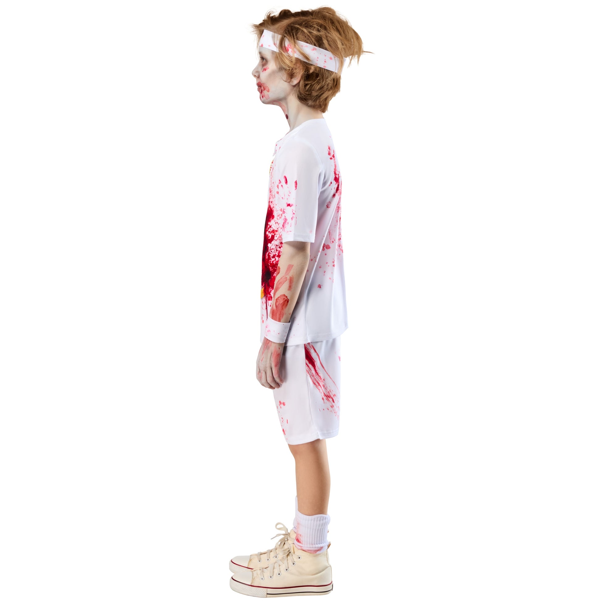White-Red - Lifestyle - Bristol Novelty Boys Rotter Federer Zombie Costume Set