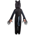 Black - Back - Bristol Novelty Childrens-Kids Skeleton Werewolf Costume