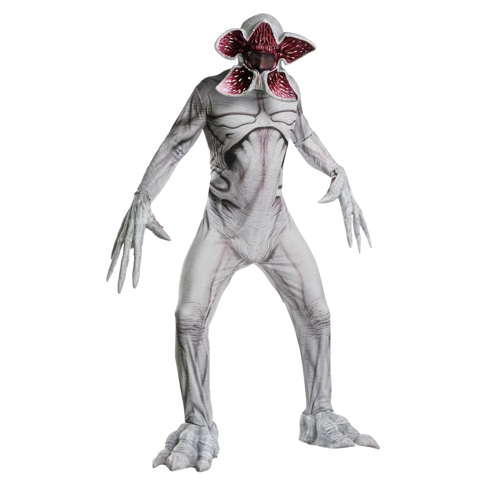 Grey - Front - Stranger Things Deluxe Demogorgon Costume