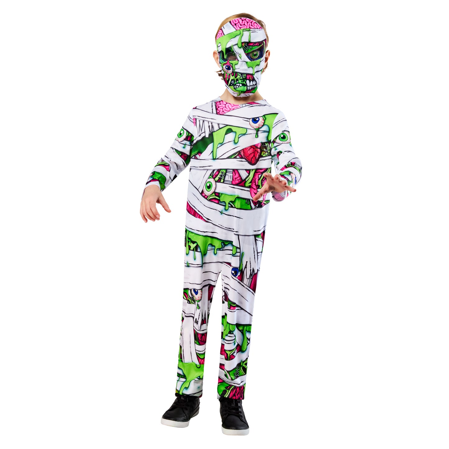 Multicoloured - Front - Bristol Novelty Pop Art Mummy Costume