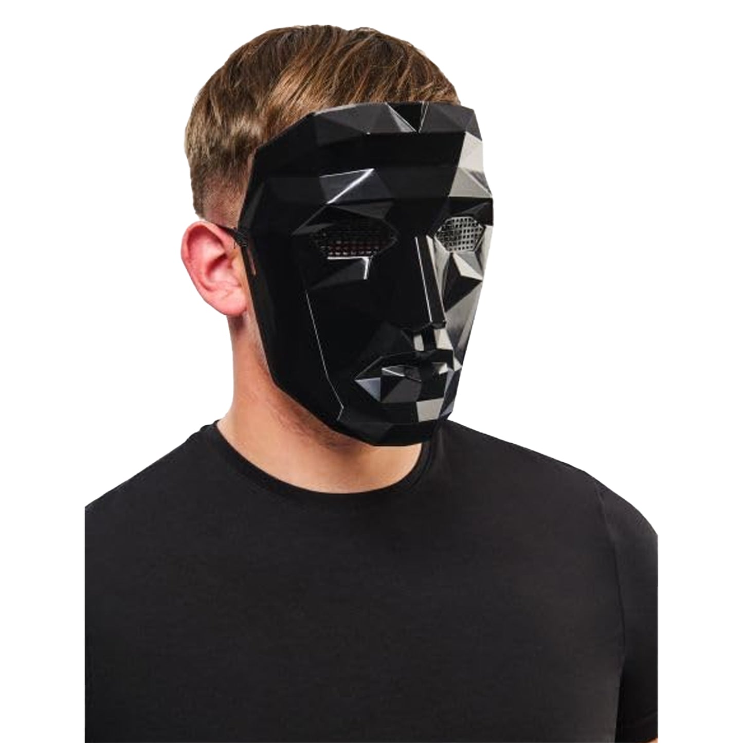 Black - Back - Squid Game Front Man Mask