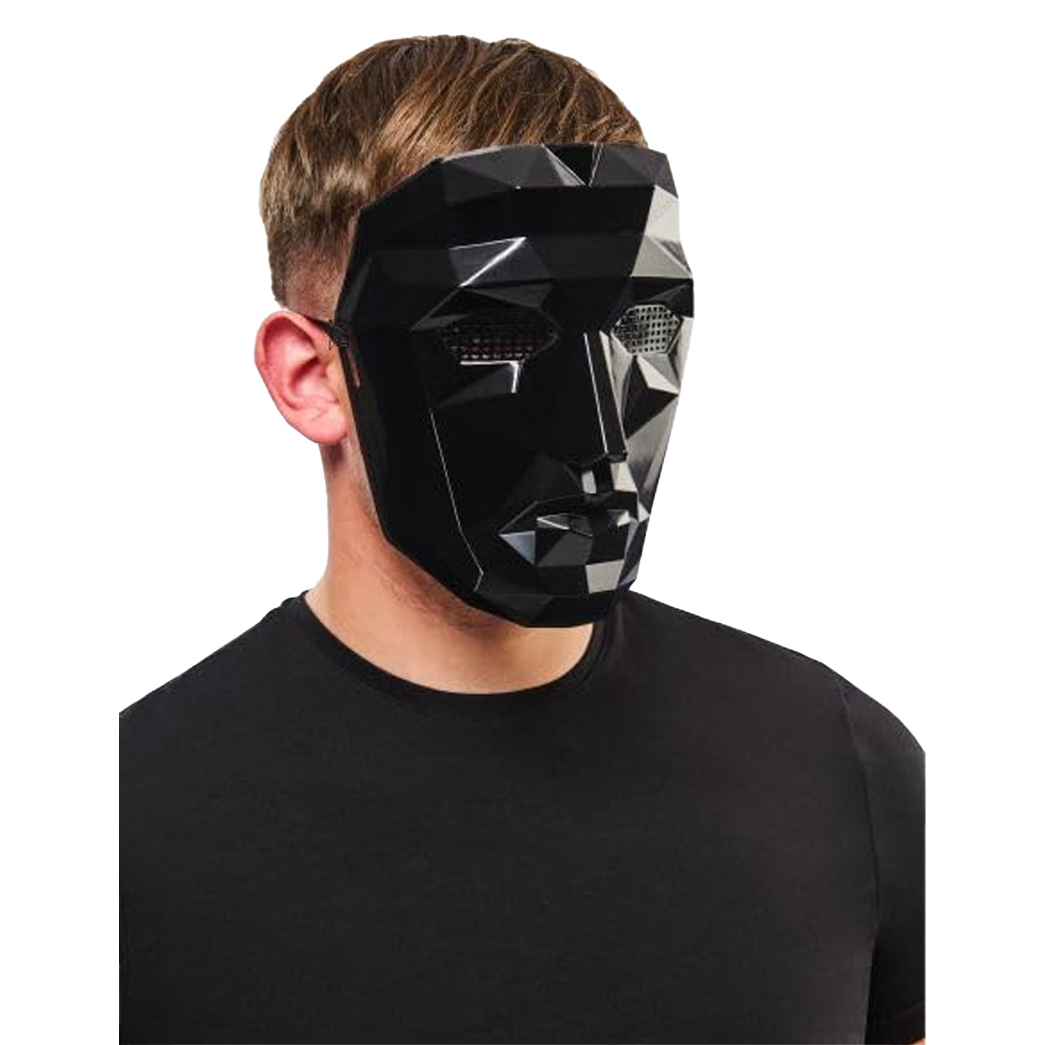 Black - Back - Squid Game Front Man Mask