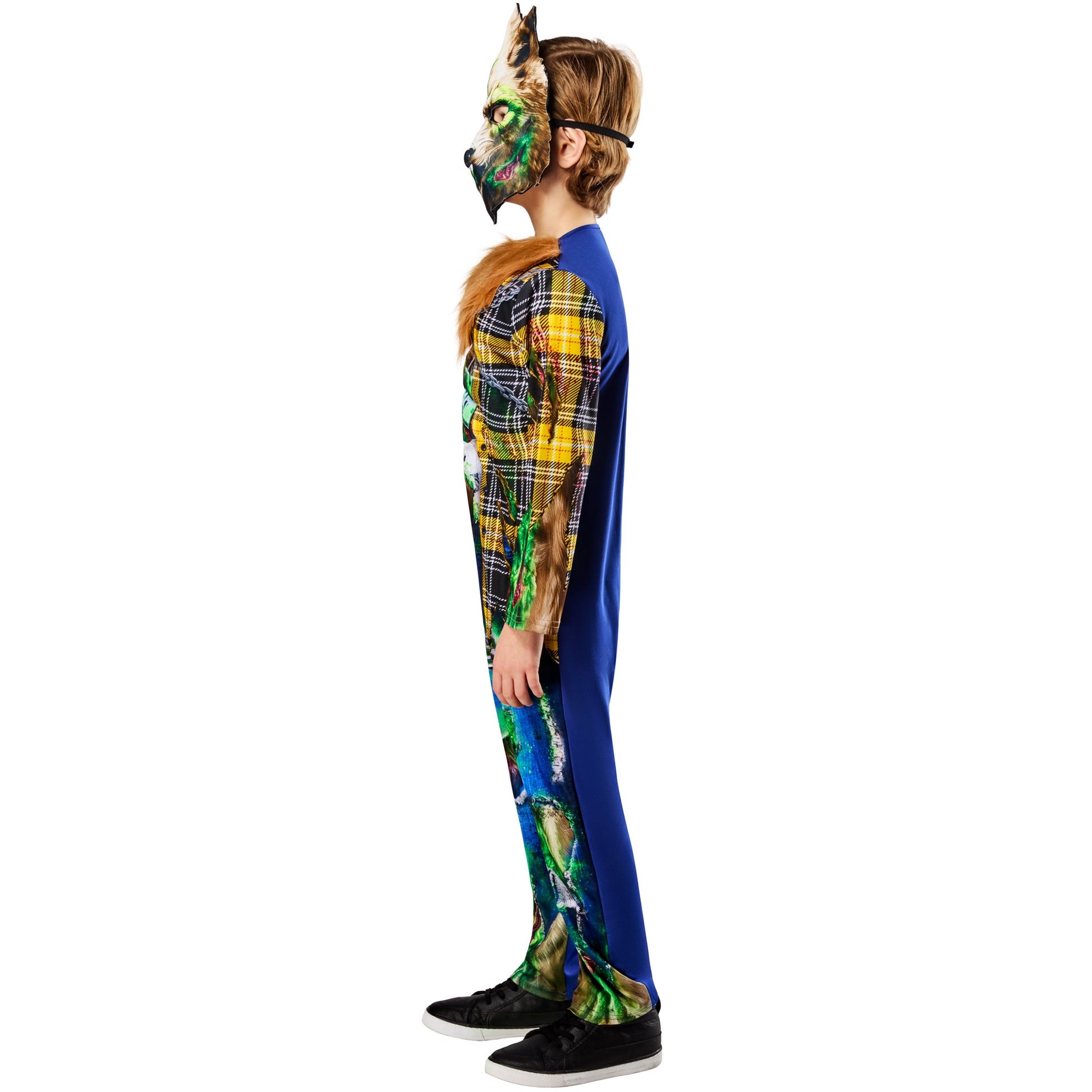 Multicoloured - Side - Bristol Novelty Toxic Werewolf Costume