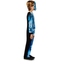 Blue-Black - Side - Bristol Novelty Childrens-Kids X-Ray Costume