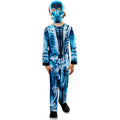 Blue-Black - Pack Shot - Bristol Novelty Childrens-Kids X-Ray Costume