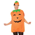 Orange-Green - Front - Bristol Novelty Unisex Adult Pumpkin Costume