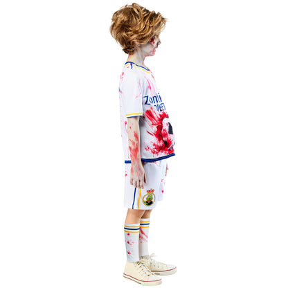 White - Lifestyle - Bristol Novelty Childrens-Kids Rottenaldo Zombie Costume