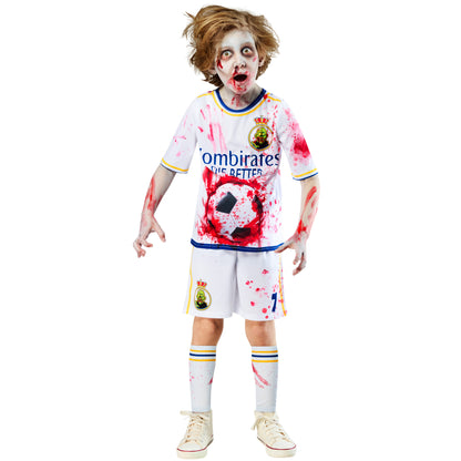White - Front - Bristol Novelty Childrens-Kids Rottenaldo Zombie Costume