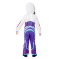 Purple - Back - Bristol Novelty Childrens-Kids Ghost-Spider Costume