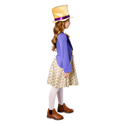 Purple - Lifestyle - Willy Wonka & The Chocolate Factory Girls Willy Wonka Costume