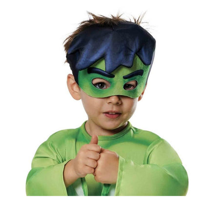 Green - Back - Spidey And His Amazing Friends Childrens-Kids Hulk Costume