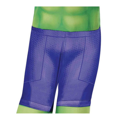 Green - Side - Spidey And His Amazing Friends Childrens-Kids Hulk Costume