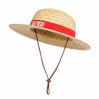 Sand - Side - One Piece Childrens-Kids Monkey D. Luffy Straw Costume Hat