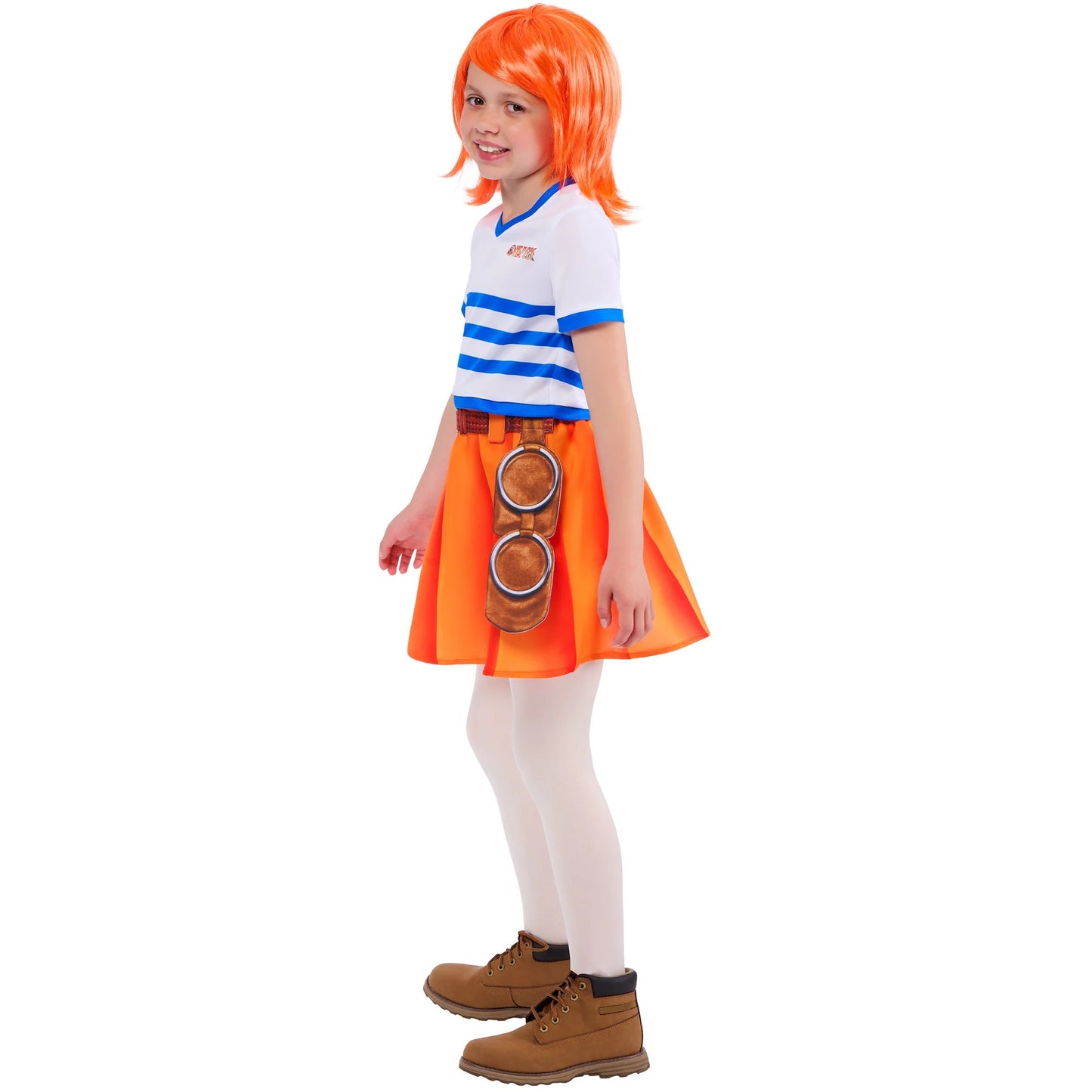Multicoloured - Lifestyle - One Piece Childrens-Kids Nami Striped Costume Set