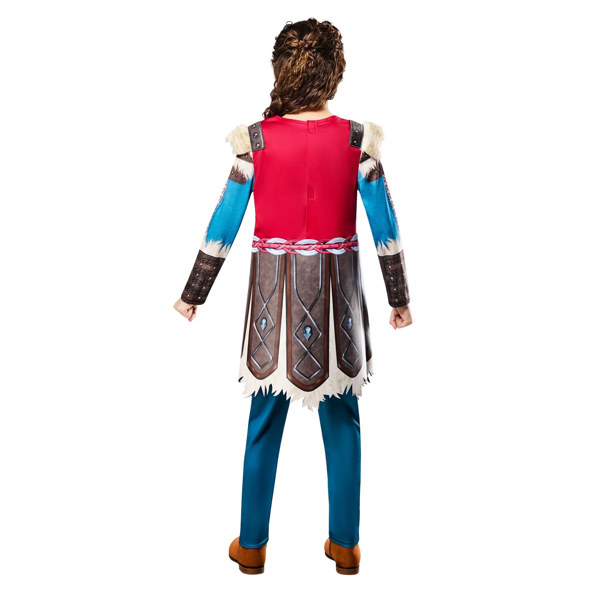 Multicoloured - Back - How To Train Your Dragon Childrens-Kids Astrid Hofferson Battlesuit Costume Dress