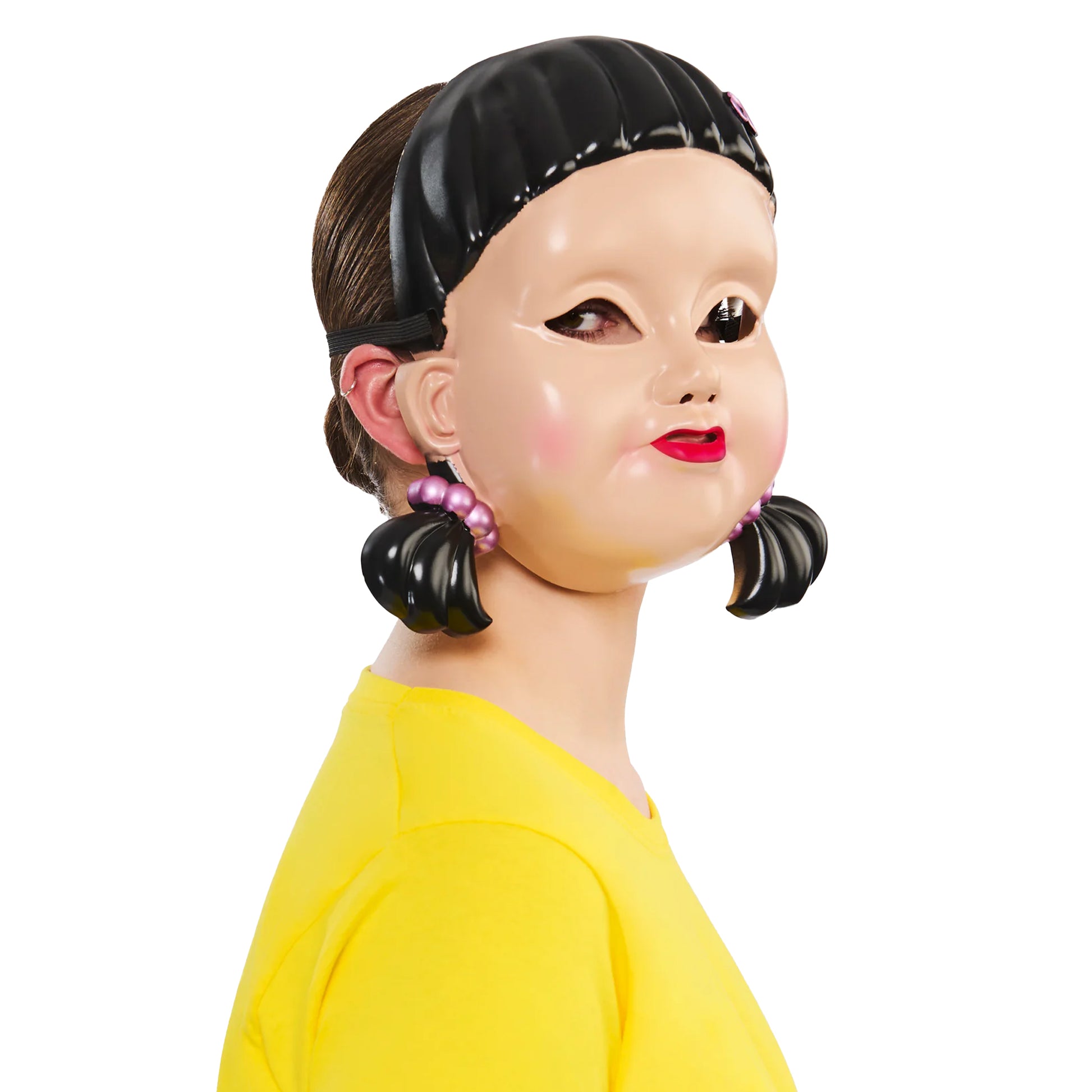 Multicoloured - Back - Squid Game Unisex Adult Young Hee Mask