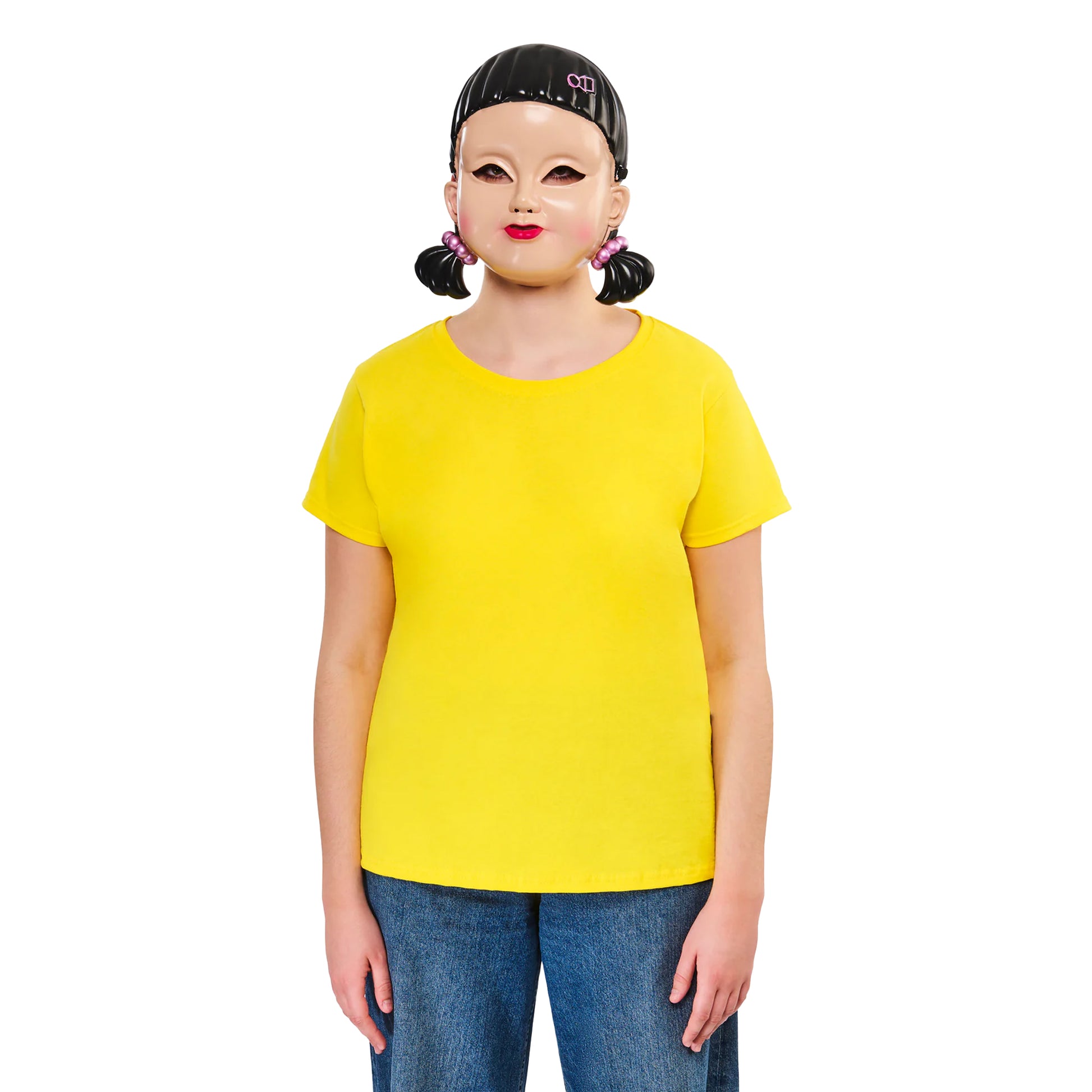 Multicoloured - Side - Squid Game Unisex Adult Young Hee Mask