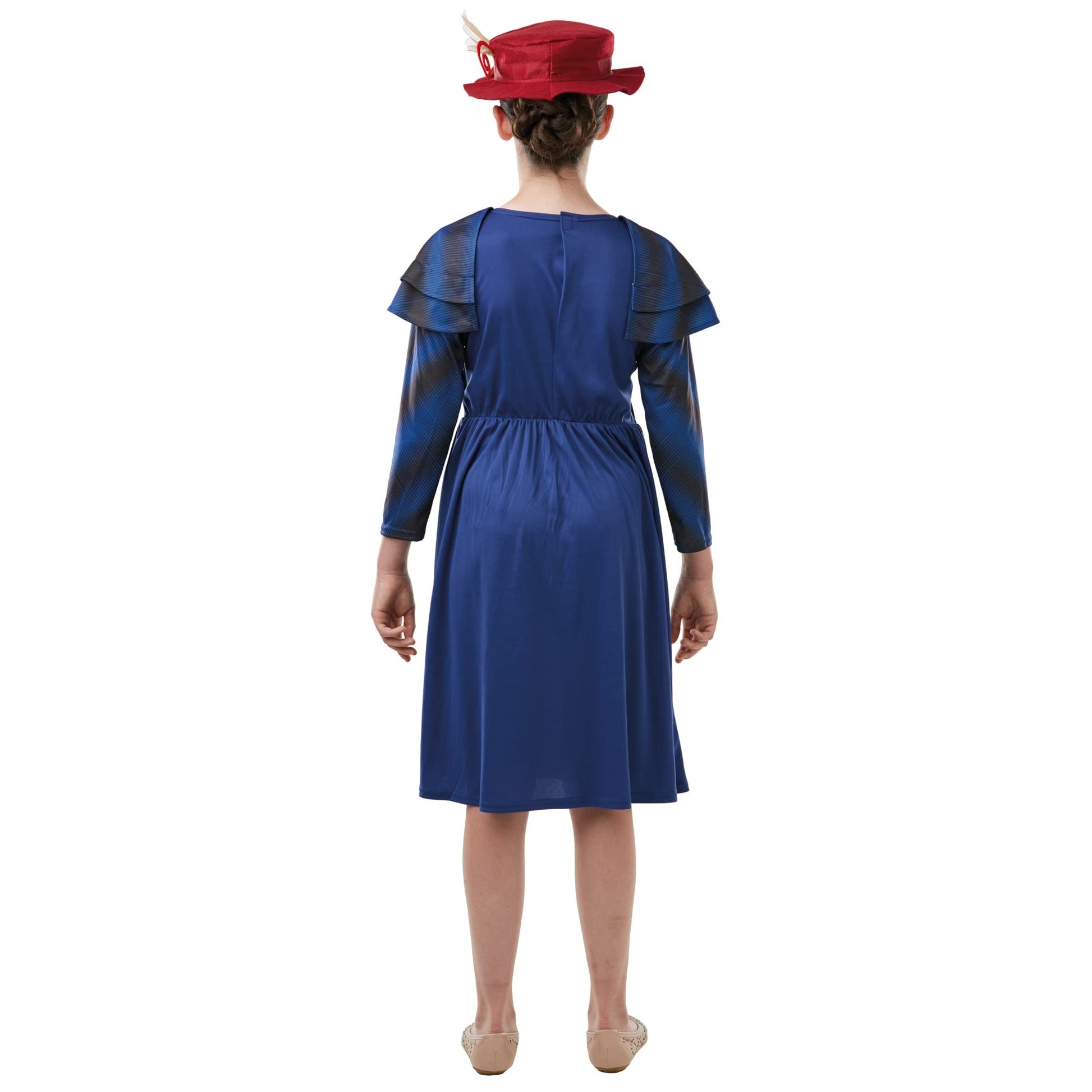 Blue-Black-Red - Back - Mary Poppins Returns Girls Costume Set