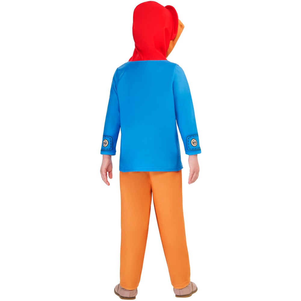 Blue-Orange-Red - Back - Paddington Bear Childrens-Kids Classic Costume Set