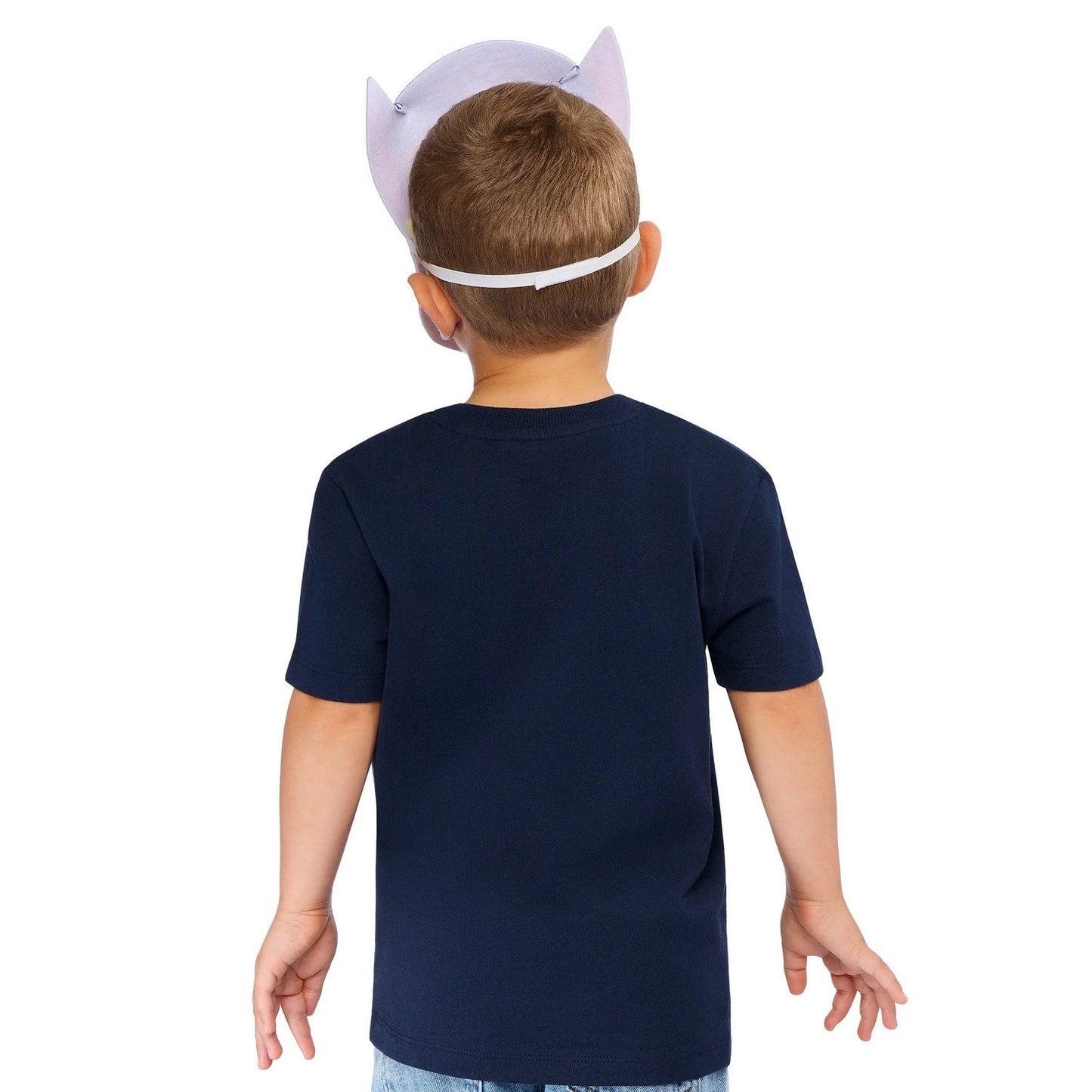 Blue-Brown - Back - Paw Patrol Childrens-Kids Chase Felt Mask