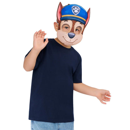 Blue-Brown - Pack Shot - Paw Patrol Childrens-Kids Chase Felt Mask