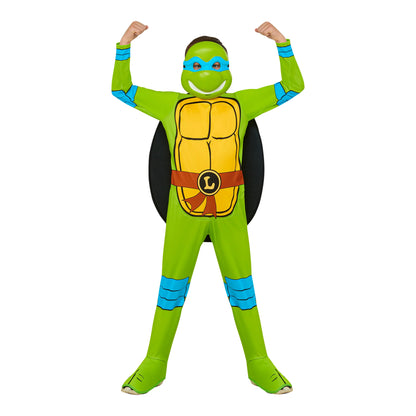 Multicoloured - Front - Teenage Mutant Ninja Turtles Childrens-Kids Leonardo Costume Set