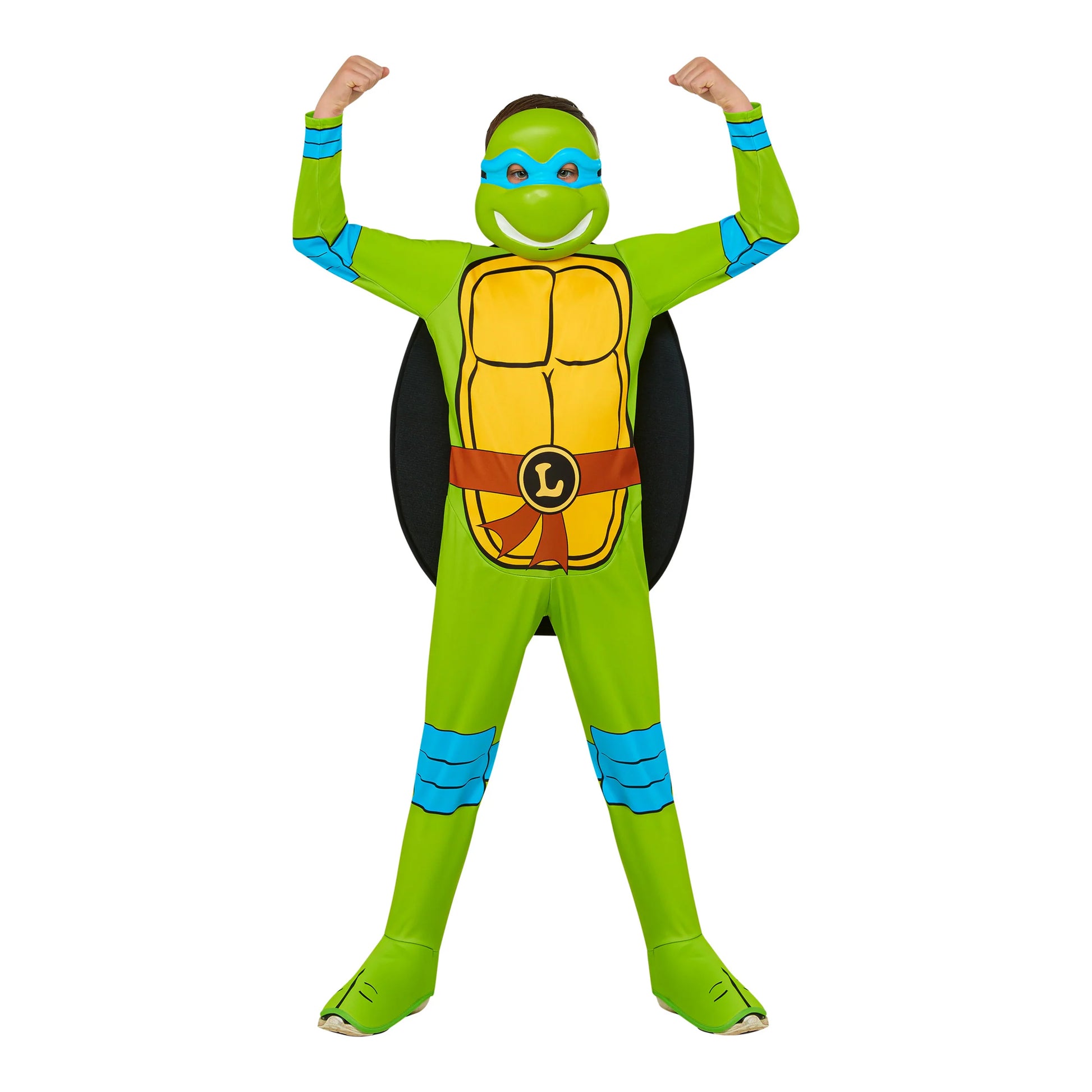 Multicoloured - Front - Teenage Mutant Ninja Turtles Childrens-Kids Leonardo Costume Set