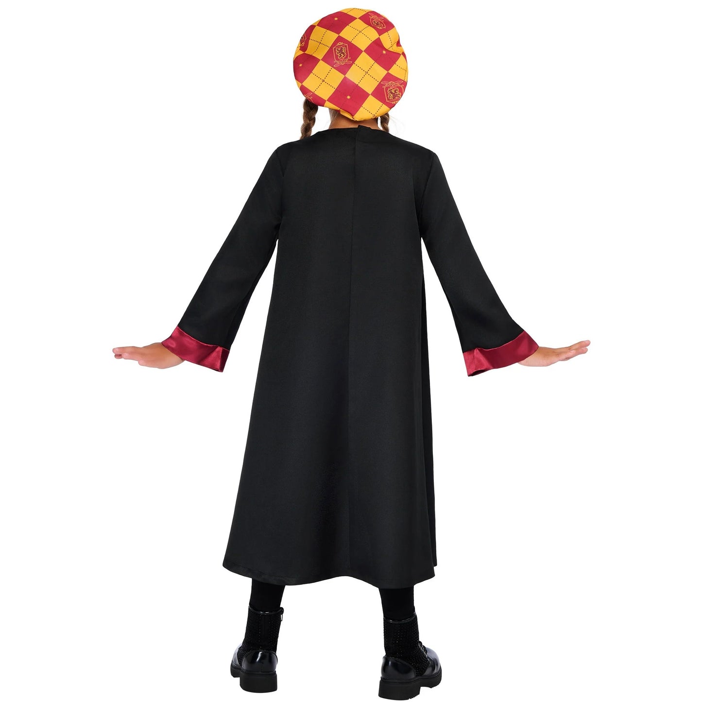 Multicoloured - Back - Harry Potter Childrens-Kids Deluxe Gryffindor Costume Set