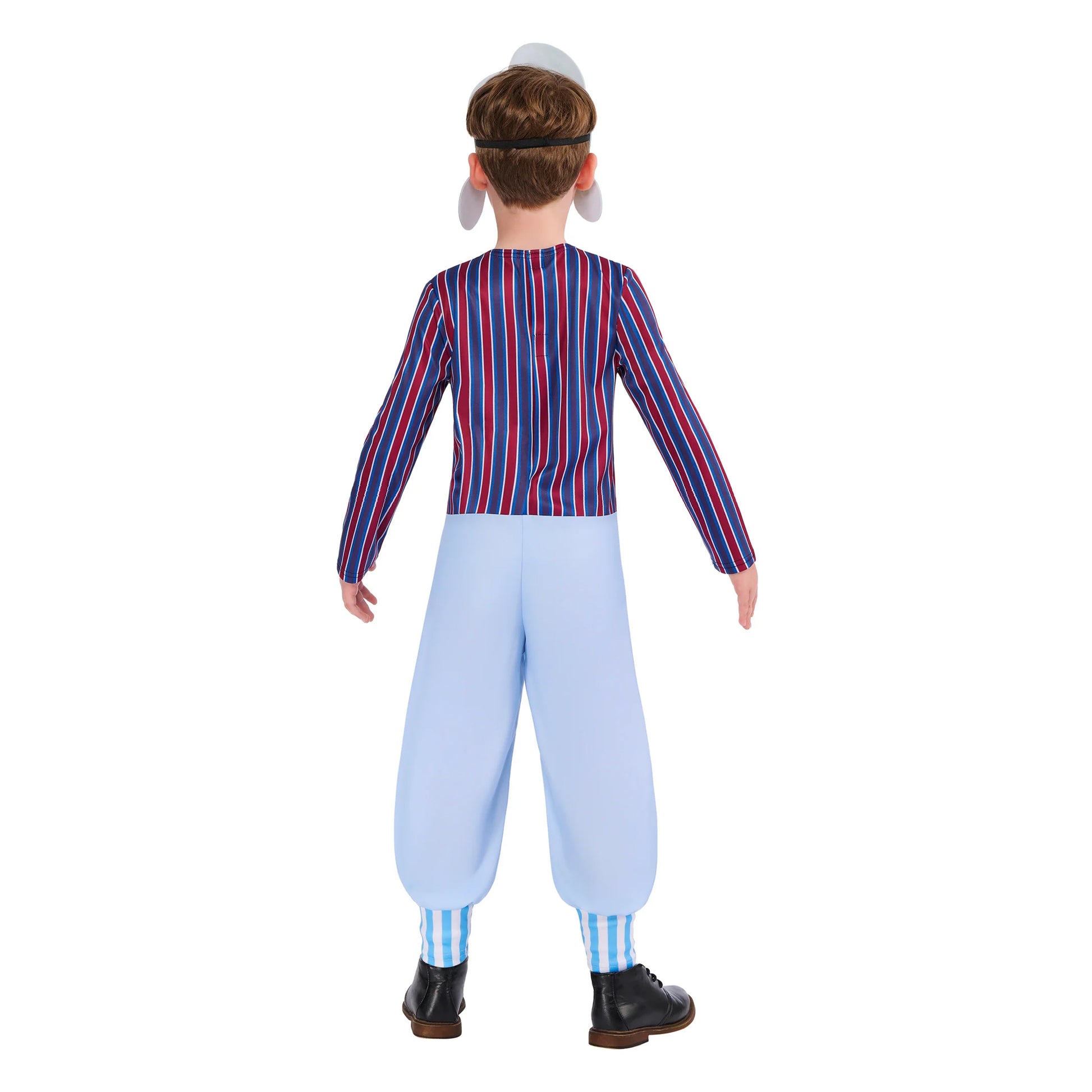 Multicoloured - Back - Wonka Childrens-Kids Oompa Loompa Jumpsuit Set