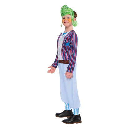 Multicoloured - Lifestyle - Wonka Childrens-Kids Oompa Loompa Jumpsuit Set