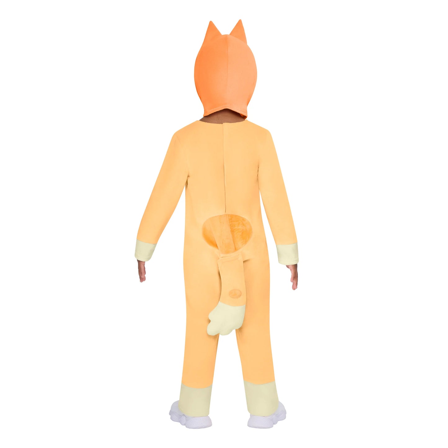 Tan-Beige - Back - Bluey Childrens-Kids Deluxe Bingo Plush Costume Set