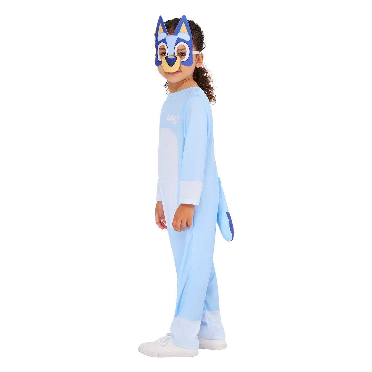 Sky Blue - Side - Bluey Childrens-Kids Classic Costume Set