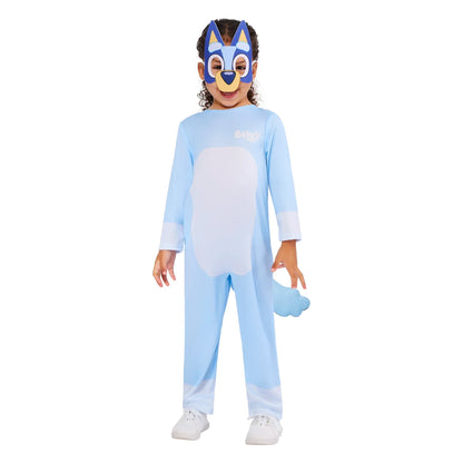 Sky Blue - Pack Shot - Bluey Childrens-Kids Classic Costume Set