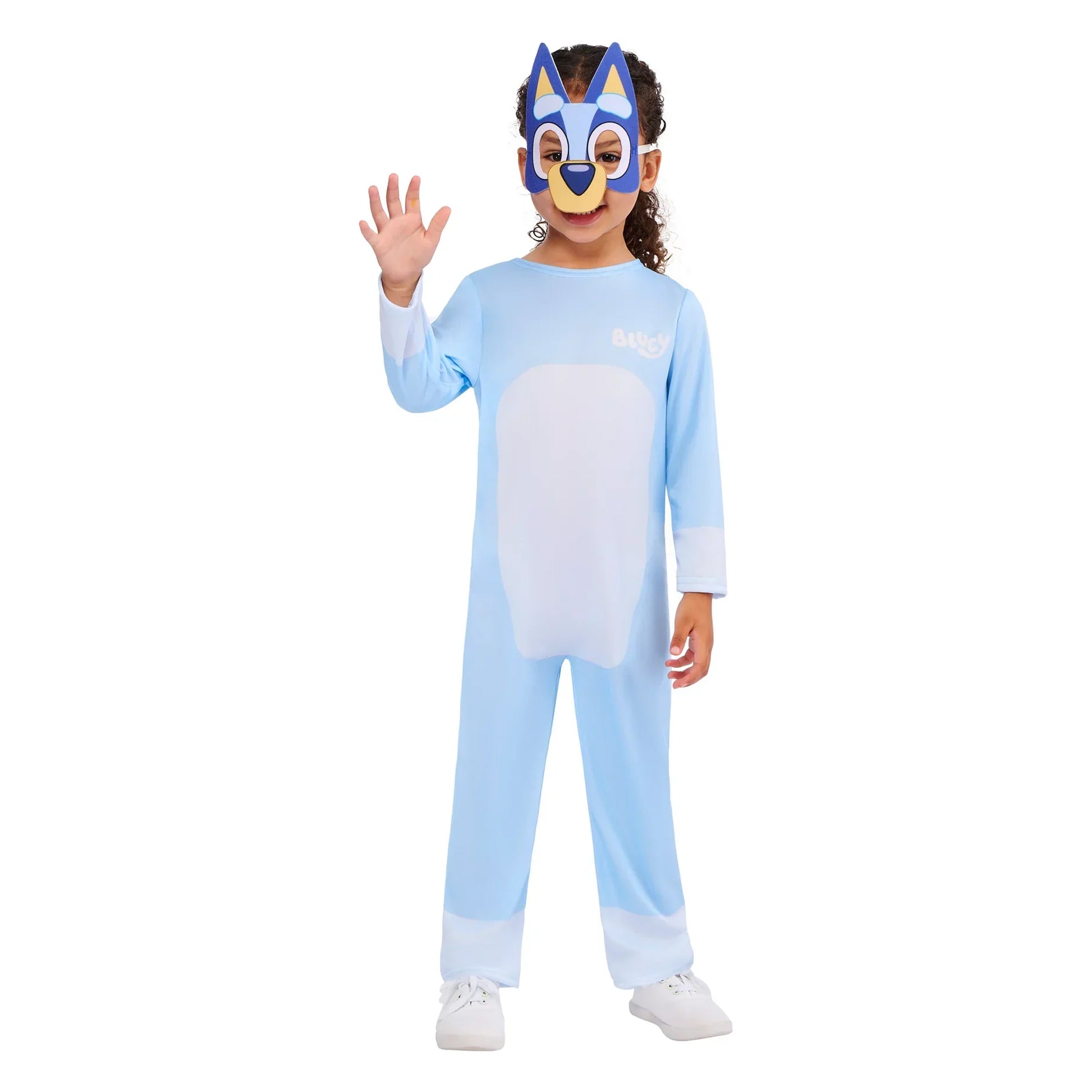 Sky Blue - Front - Bluey Childrens-Kids Classic Costume Set