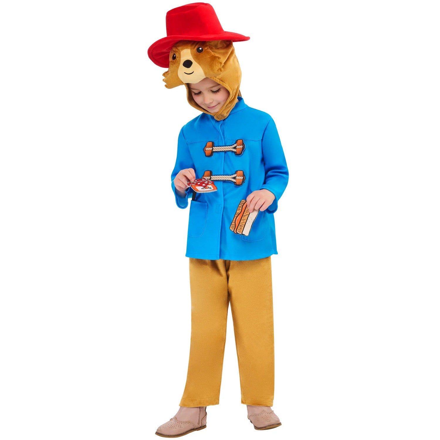 Multicoloured - Side - Paddington Bear Childrens-Kids Costume Set