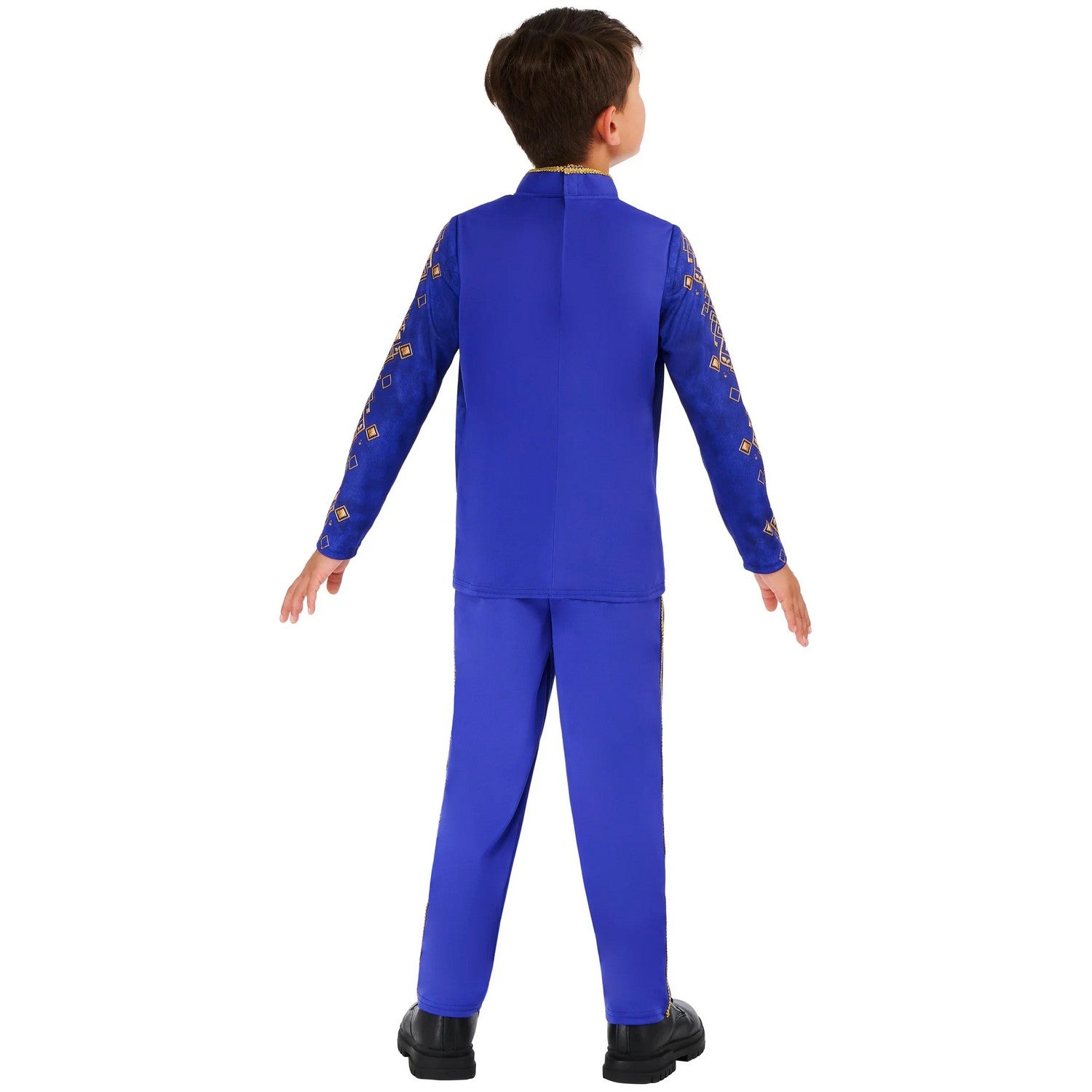 Dark Blue - Back - Bristol Novelty Childrens-Kids Dashing Prince Costume Set