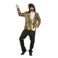 Gold - Front - Bristol Novelty Mens Disco Jacket