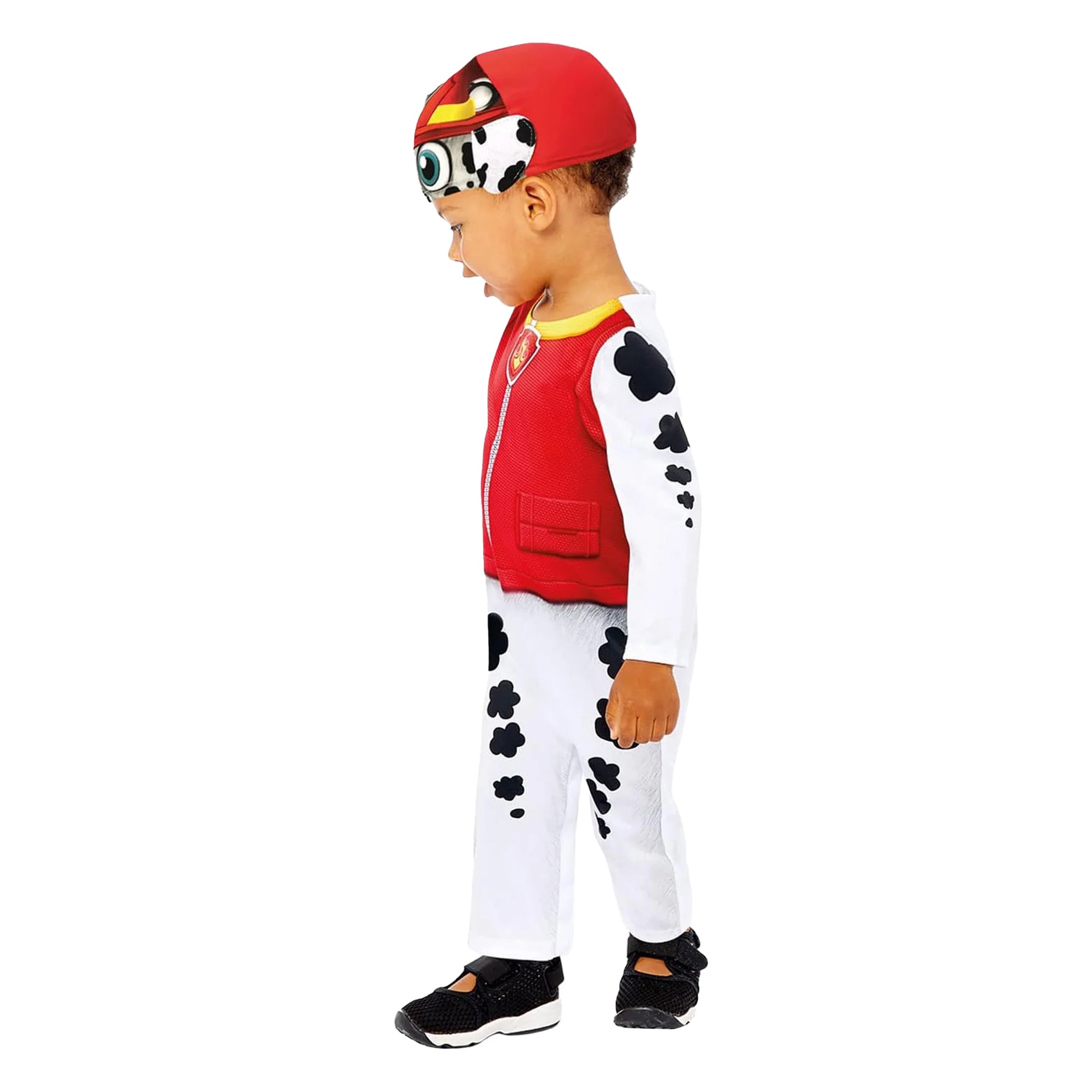 Multicoloured - Side - Paw Patrol Childrens-Kids Classic Marshall Costume Set