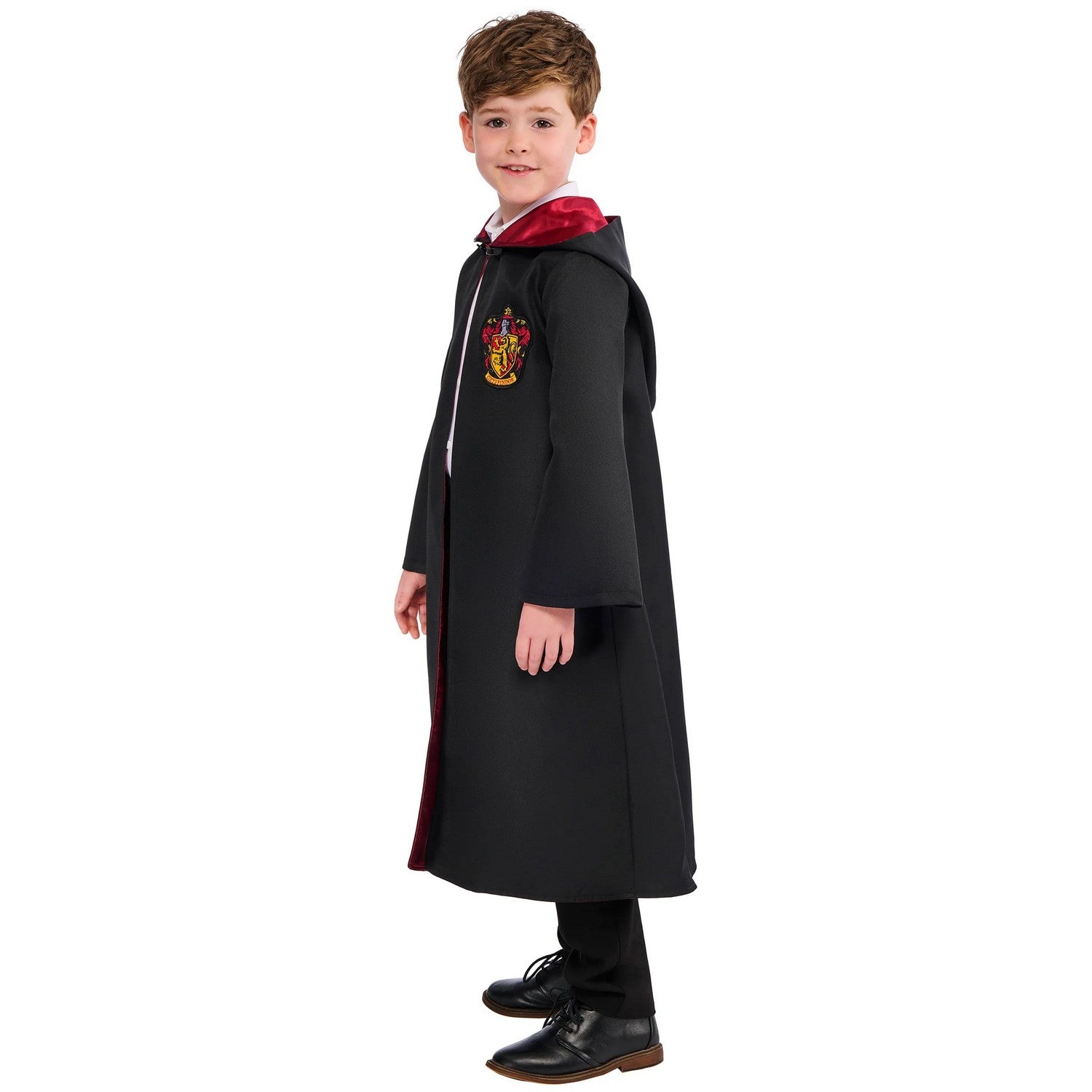 Black - Lifestyle - Harry Potter Childrens-Kids Deluxe Gryffindor Robe Set