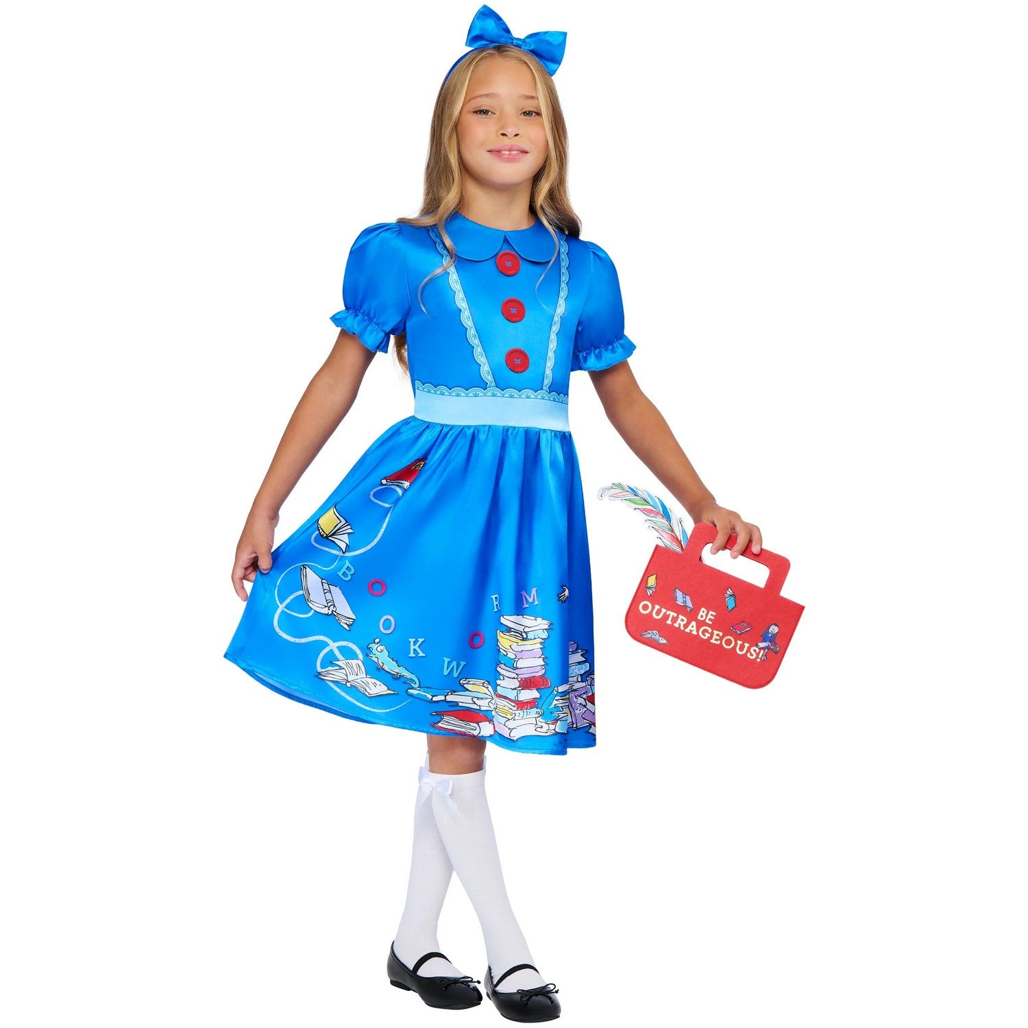 Blue - Lifestyle - Matilda Childrens-Kids Deluxe Dress Set