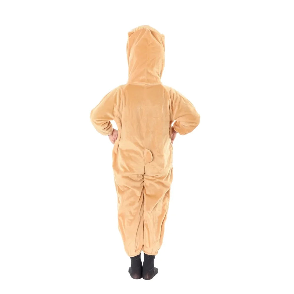 Orange-White - Back - Bristol Novelty Childrens-Kids Squirrel Costume Set