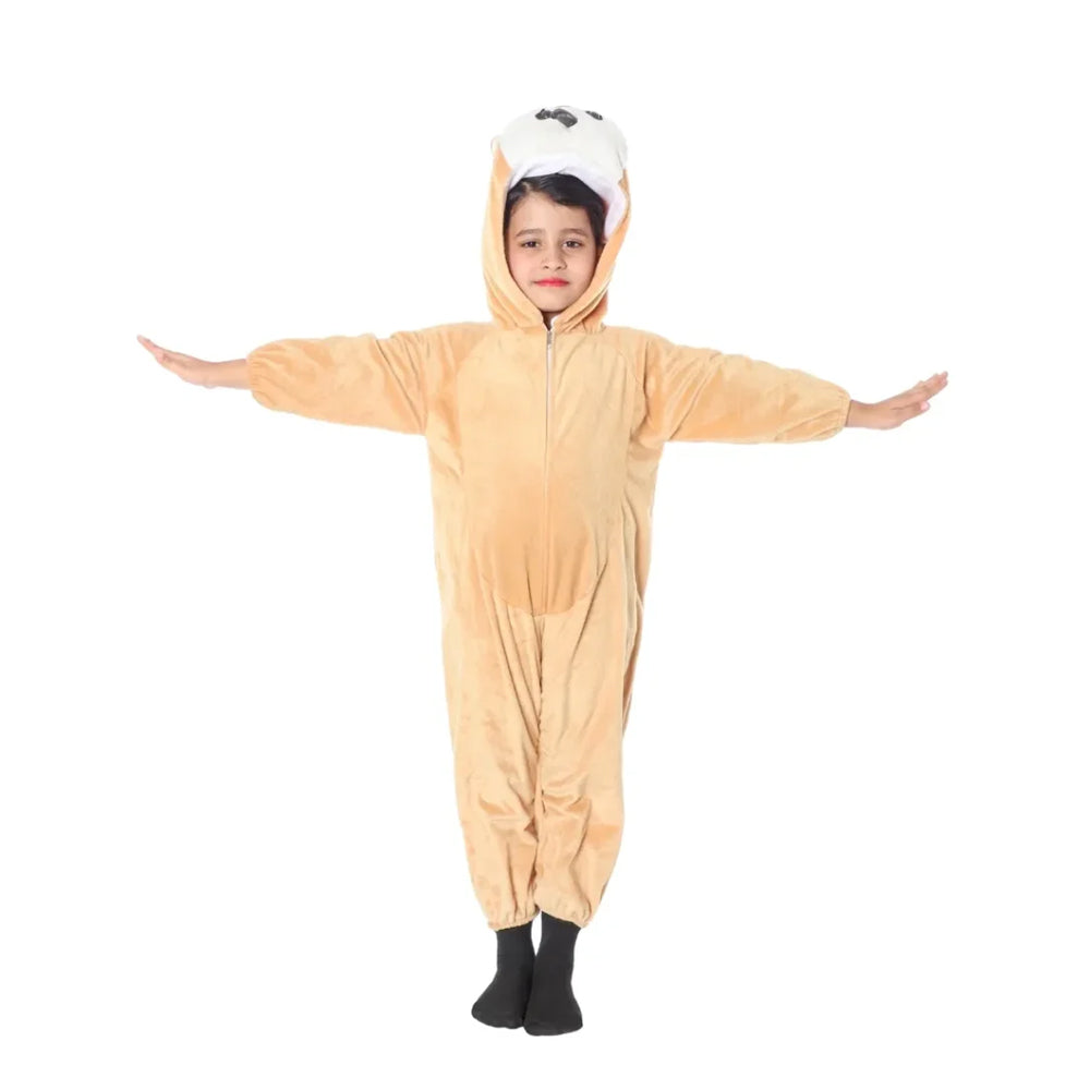 Orange-White - Front - Bristol Novelty Childrens-Kids Squirrel Costume Set