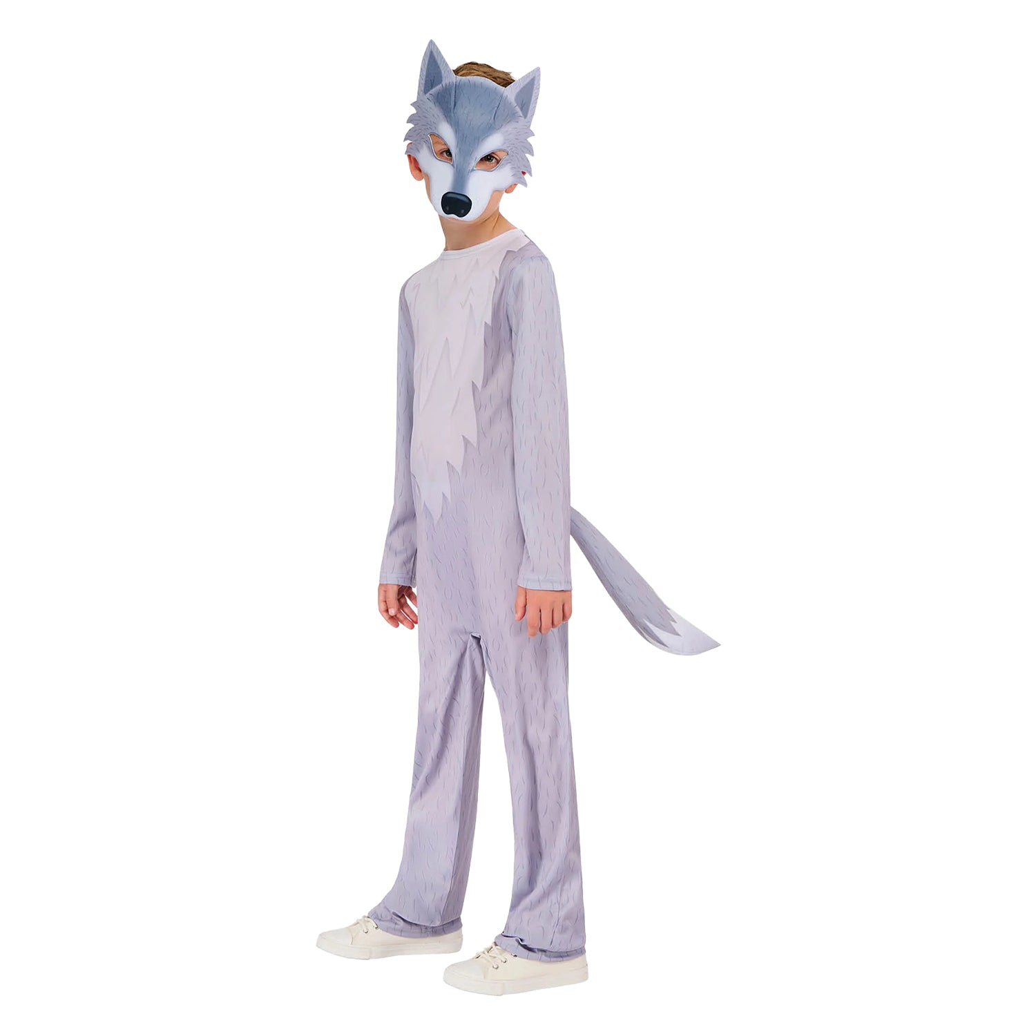 Lavender - Lifestyle - Bristol Novelty Childrens-Kids Storybook Wolf Costume Set