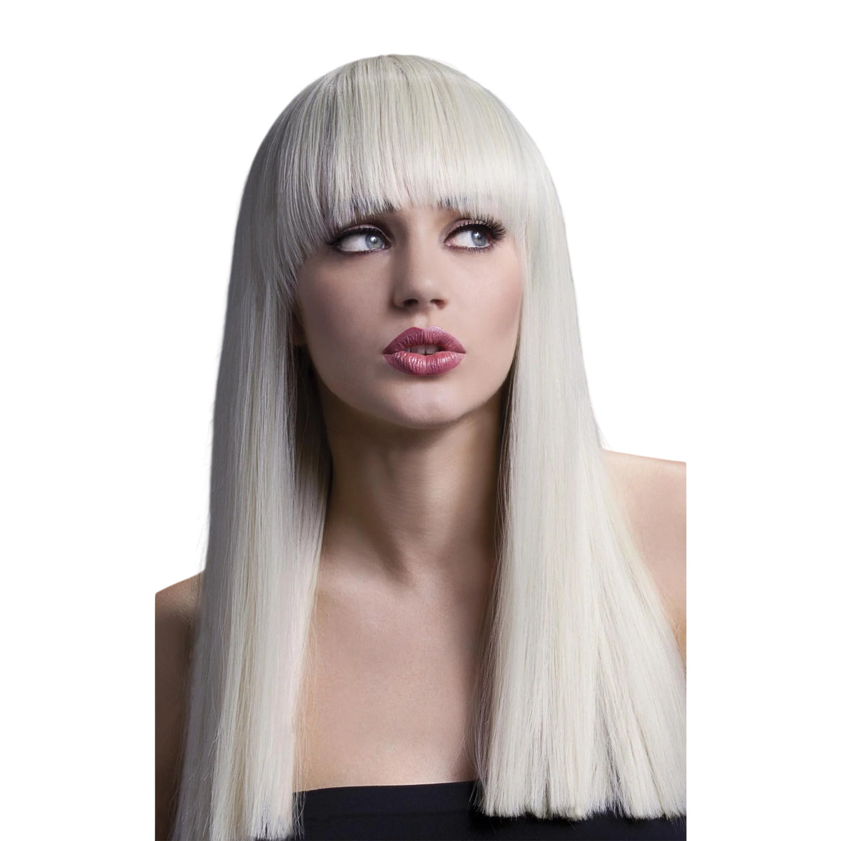 Blonde - Front - Fever Womens-Ladies Alexia Wig
