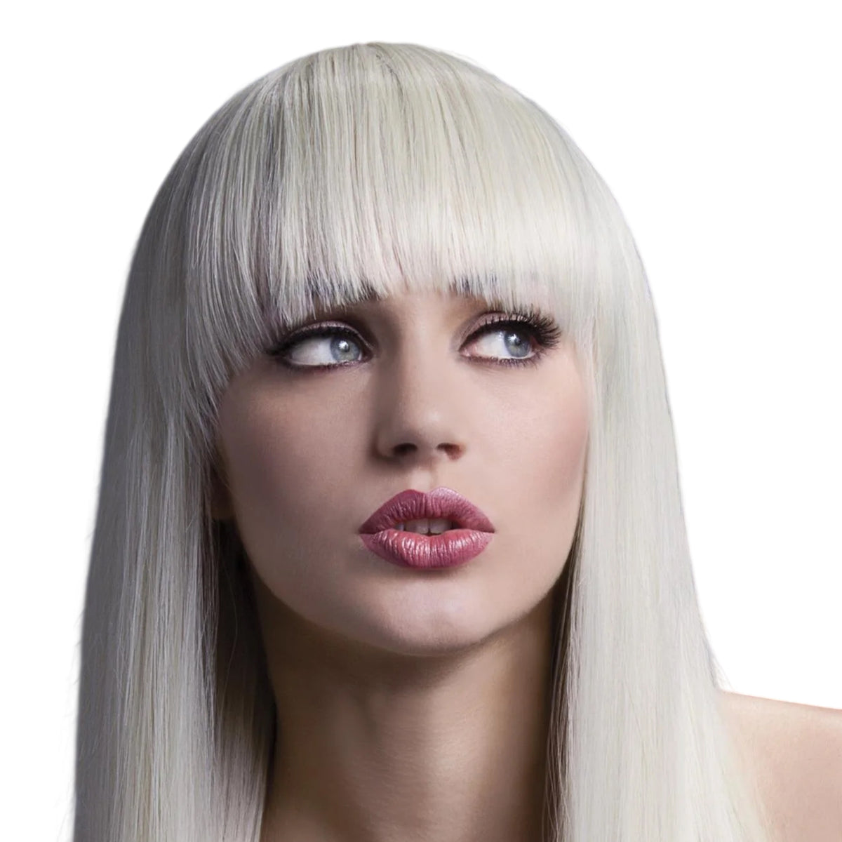 Blonde - Back - Fever Womens-Ladies Alexia Wig